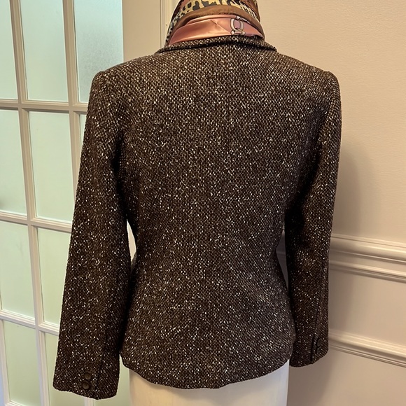 Rafaello wool & polyester blend blazer - Picture 5 of 6